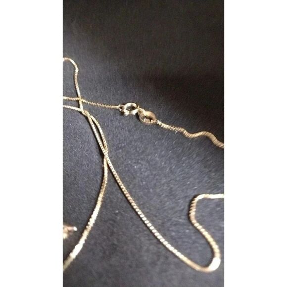 RINC Chunky Star of David Pendant and Chain 24K Gold Over 925 Silver - Picture 4 of 4